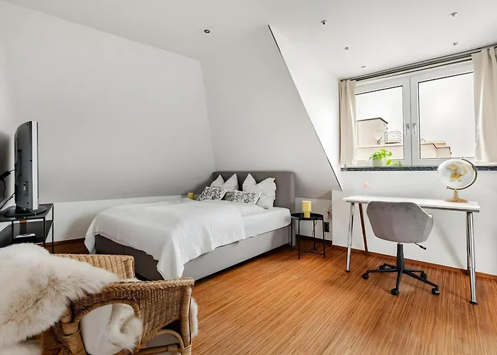 公寓 Stilvolle Nahe Frankfurt 奥芬巴赫